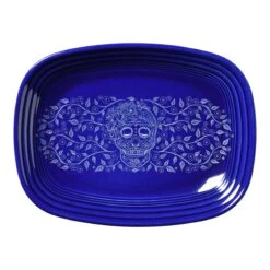 Fiesta SKULL AND VINE TWILIGHT Rectangular Platter