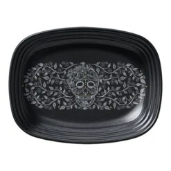 Fiesta SKULL AND VINE Rectangular Platter