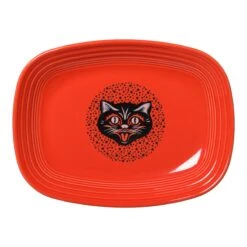Fiesta Black Cat Rectangular Platter