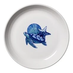 Fiesta Coastal Turtle Luncheon Bowl Plate