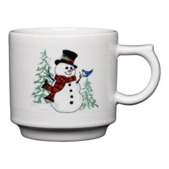 Fiesta Snowman Stacking Mug