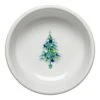 Fiesta Blue Christmas Tree On White Small Bowl -Fiesta 46042192