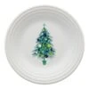 Fiesta Blue Christmas Tree On White Luncheon Plate 2 Fiesta Blue Christmas Tree On White Luncheon Plate -Fiesta 46542192