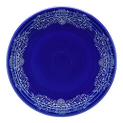 Fiesta SKULL AND VINE TWILIGHT Chop Plate W/Border