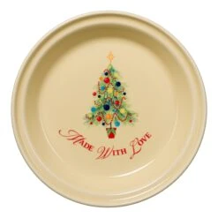 Fiesta Deep Dish Pie Baker Christmas Tree