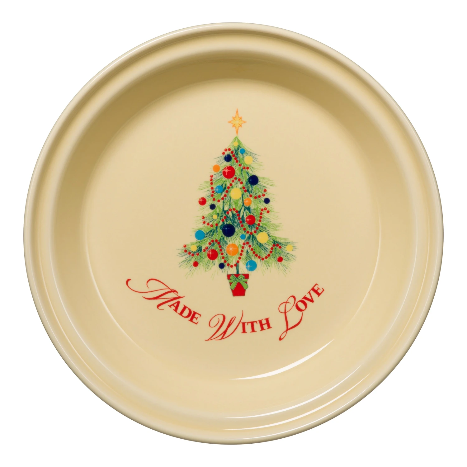 Fiesta Deep Dish Pie Baker Christmas Tree 3 Fiesta Deep Dish Pie Baker Christmas Tree