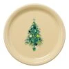 Fiesta Blue Christmas Tree Bistro Buffet Plate -Fiesta 74942028
