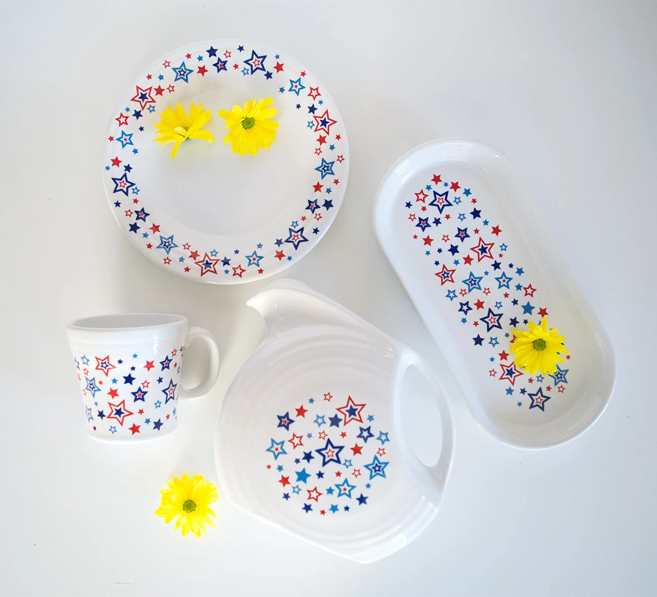 Fiesta Small Bread Tray Americana Stars 4 Fiesta Small Bread Tray Americana Stars - Image 2