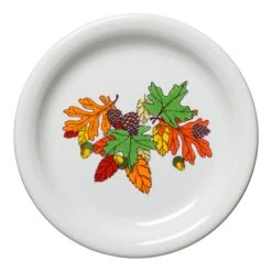 Fiesta Fall Fantasy Brights Appetizer Plate