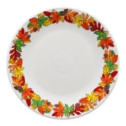 Fiesta Fall Fantasy Brights Chop Plate