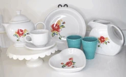 Fiesta Deep Dish Pie Baker Floral Bouquet 7 Fiesta Deep Dish Pie Baker Floral Bouquet -Fiesta Floral Group