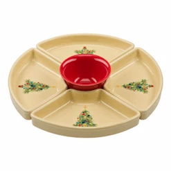 Fiesta 5pc Christmas Tree Entertaining Set