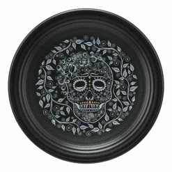 Fiesta Chop Plate SKULL AND VINE